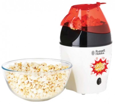Russell Hobbs Fiesta Macchina Pop Corn ad aria calda 1200 W senza BPA Nero-Rosso-Bianco 