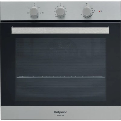 Forno da Incasso Multifunzione Elettrico 60 cm Inox Classe A Ariston Hotpoint Class 3 - 3AF 534 H IX HA