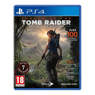 Shadow Of The Tomb Raider Definitive Edition PEGI 18+ PLAYSTATION 4 PS4 Crystal Dynamics 1124468