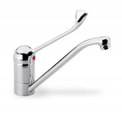 Miscelatore Cucina monocomando cromato con Leva Clinica PERFECTA CROLLA 4070 LC