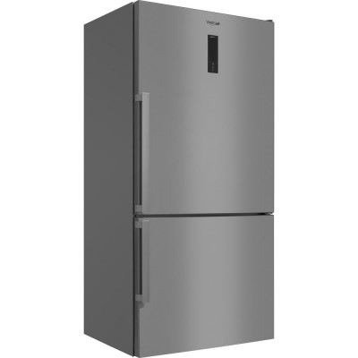Whirlpool W84BE 72 X 2 N Frigorifero Combinato a Libera Installazione Classe E No Frost Larghezza 84 cm Altezza 186 cm Inox