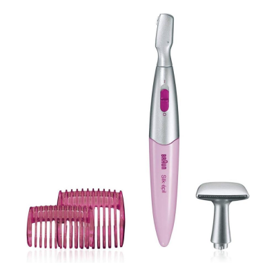 Depilatore SILK EPIL Bikini Styler 3In1 Silver e Pink Braun FG1100