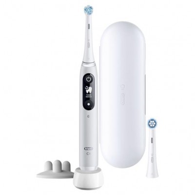 Spazzolino Elettrico 5 Modalita' Tecnica Rotante Micro-Vibrazioni Grigio Braun Oral-B iO 6S 