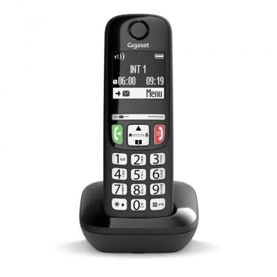 Cordless Telefono DECT Identificatore di chiamata Nero Gigaset E270