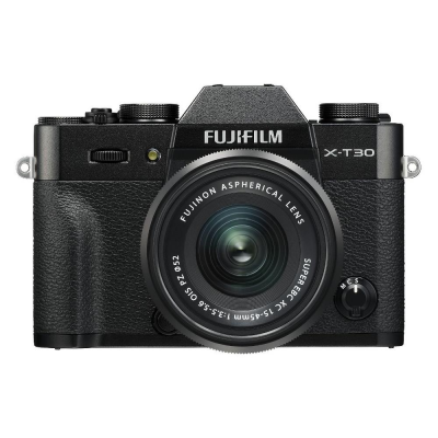 Fotocamera mirrorless 26Mpx X T30 II Kit 15 45mm Black Fujifilm 4172317