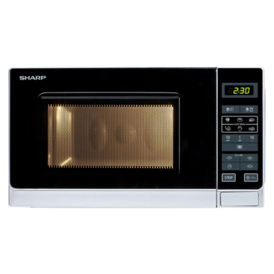 Forno a Microonde Silver e Black Sharp R-242INW