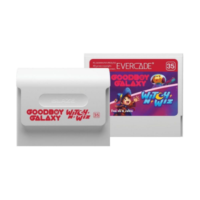 EVERCADE Goodboy Galaxy e Witch n'Wiz PEGI 3+ Blaze Entertainment 1134204