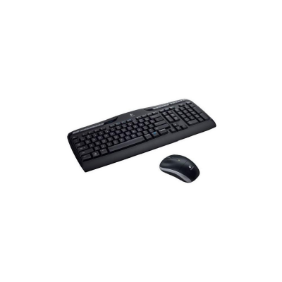 Tastiera e mouse Wireless MK SERIES Mk330 Combo Nero Logitech 920-003971