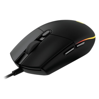 Mouse Gaming G SERIES G203 Lightsync Wired Black Logitech 910-005796