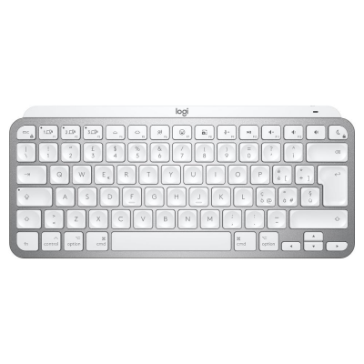 Tastiera computer Wireless Bluetooth MX SERIES Keys Mini per Mac Pale grey Logitech 920-010522