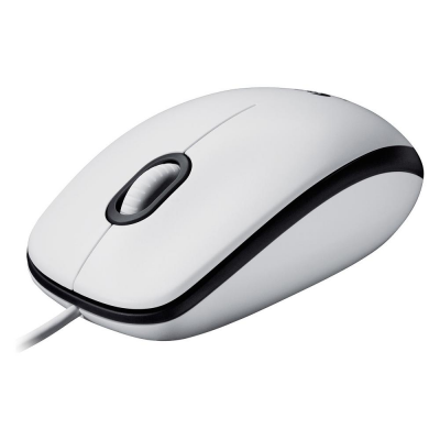 Mouse Consumer M SERIES M100 Wired White Logitech 910-006764