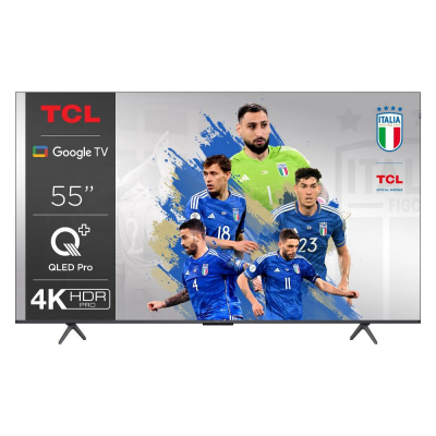 Televisore Tv 55 Pollici Smart TV UHD Dark silver TCL 55C61B