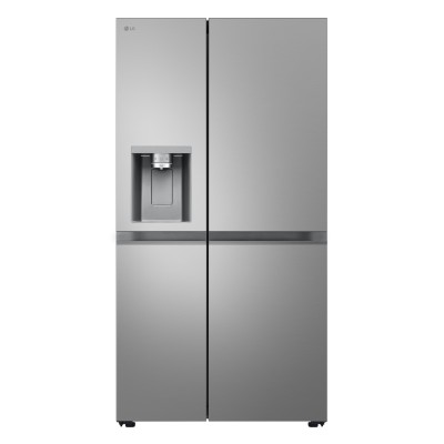 LG GSLE81PYBC Frigorifero Side by Side 4 Porte Total No frost Classe C Altezza 179 cm Finitura Silver Wi-Fi Dispenser senza allaccio