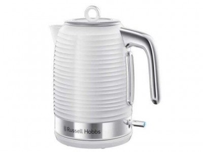 Russell Hobbs Inspire Bollitore elettrico Capacità 1.7 Litri Potenza 2400 Watt Spegnimento automatico Bianco 