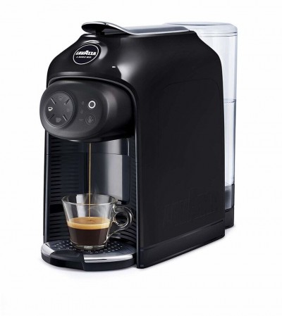 Macchina da Caffe' a Capsule A Modo Mio Capacita' 1,1 Litri Potenza 1500W Interfaccia Touch 4 Preparazioni di Caffe' Nero Lavazza Idola Black 18000277