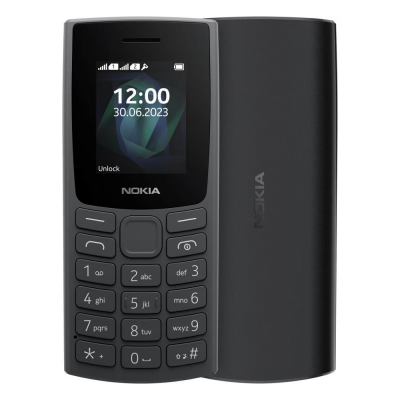 Cellulare 4G Lte 105 2023 Dual Sim Charcoal Nokia