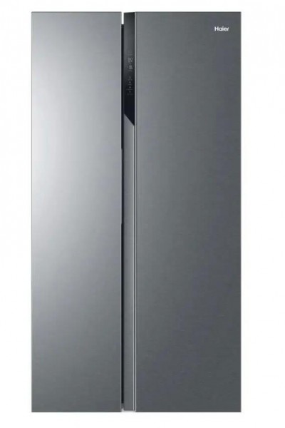 Frigorifero side by side Libera installazione 2 Porte Classe E Total No frost Finitura Silver SBS 90 Serie 3 Haier HSR3918ENPG 