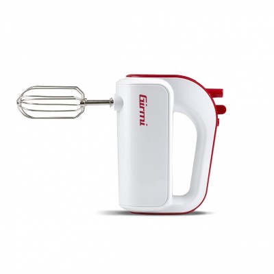 Girmi SB02 Sbattitore Elettrico 170W  Bianco-Rosso