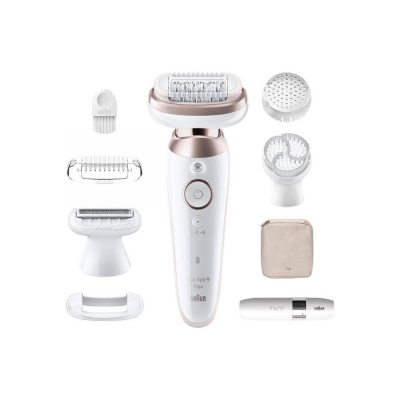 Epilatore SILK EPIL 9 Flex SPA White e Rose gold SES9 360 Braun