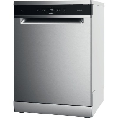 Whirlpool WH7FA14BN7A0X Lavastoviglie libera installazione 60 cm 14 Coperti Terzo Cesto Classe A Finitura Acciaio Inox Tecnologia 6° SENSO 
