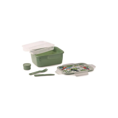 Porta pasto LUNCH BOX Tucano Verde 21 x 16,5 x 8,8 cm 1,5L 010080 Snips