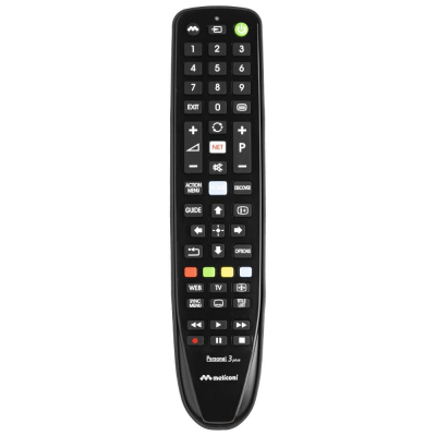 Telecomando tv GUMBODY Personal 3 Plus per Sony Nero Meliconi 806074 