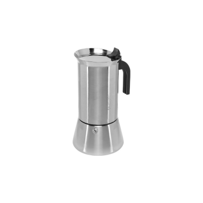 Caffettiera 4 Tazze VENUS Acciaio satinato 0007254 CN Bialetti