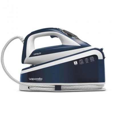 Ferro da Stiro con caldaia 2200 W 1,6 L Ceramica Blu Bianco Polti Express VE30.10