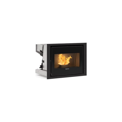 Caminetto a Pellet 8kW COMFORT P70 Air H49 Black Extraflame 1285800