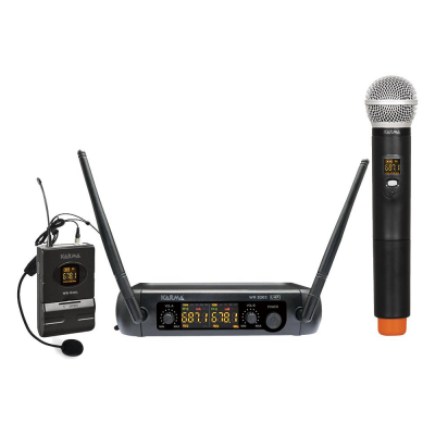 Kit microfoni SET 8202PL Black 30528 Karma