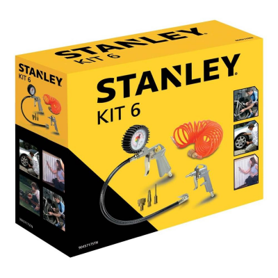 Kit accessori compressore Kit 6 Stanley 9045717STN