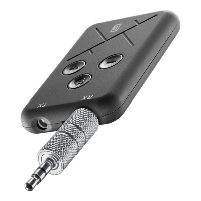 Ricevitore audio bluetooth Wireless Transmitter Black e Silver BTHOMETRANSK Cellular Line