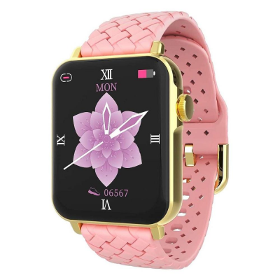 Smartwatch CLASSIC Gold e Pink SW035C02 Smarty