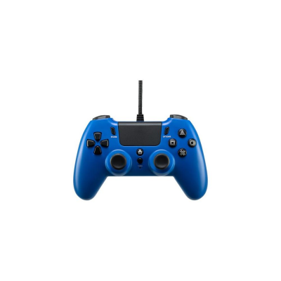 Controller Gamepad PLAYSTATION 4 Wired Controller Blue Qubick ACP40177