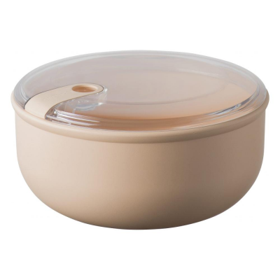 Contenitore alimenti 750ml PULL BOX Ermetico Cipria M6671CI Omada