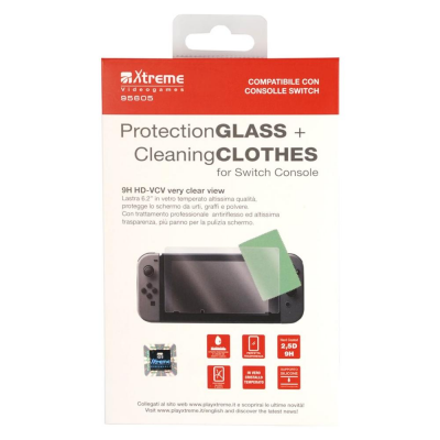 Pellicola protettiva SWITCH Protectionlens+Cleaningclothes 95605 Xtreme Videogames