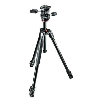 Treppiede con Testa 10Kg 290 Kit Xtra con Testa 3 Vie Manfrotto MK290XTA3-3W