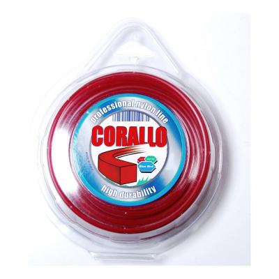 Filo decespugliatore 3mm L. 15m Rosso 543330 Blue Bird