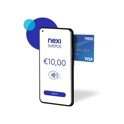 Lettore carte di credito Nexi SoftPOS