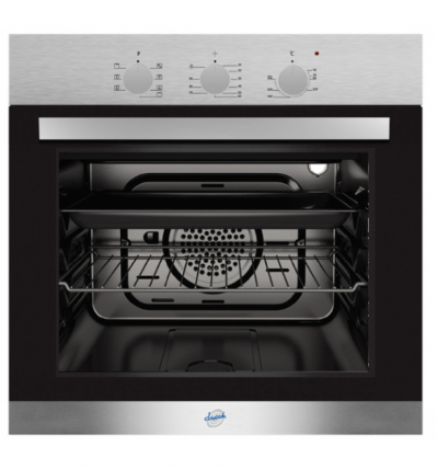 Forno Elettrico da Incasso Ventilato Multifunzione 60 cm Inox nero classe A 7 Funzioni Ducati SDFEX7