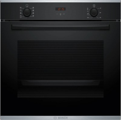 Bosch HBA234BB3 Serie 4 Forno da Incasso Multifunzione Elettrico 60 cm Nero Classe A+ - Manopole push pull