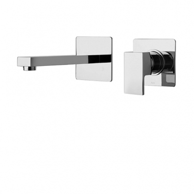 Miscelatore lavabo a muro Cromo serie Dax r - rs Paini 84CR208RQ