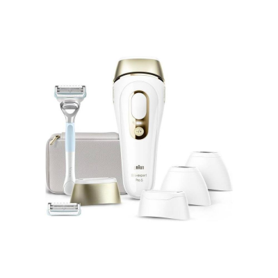 Epilatore SILK EXPERT PRO 5 White e Gold PL5356 Braun