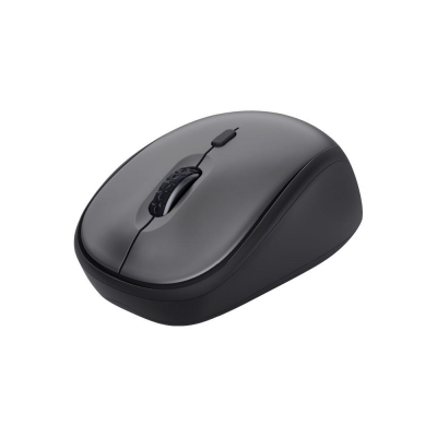 Mouse Consumer YVI+ Wireless Eco Black e Gray Trust 24549