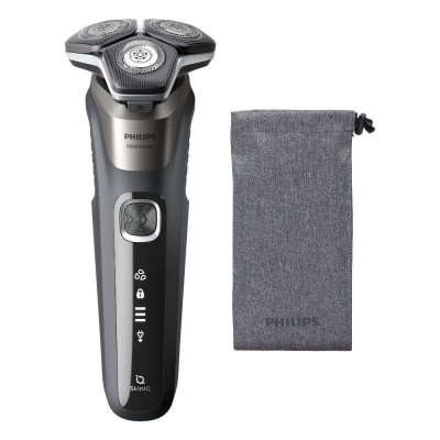 Rasoio barba SERIE 5000 SkinIQ Grigio carbone Philips S5887/10