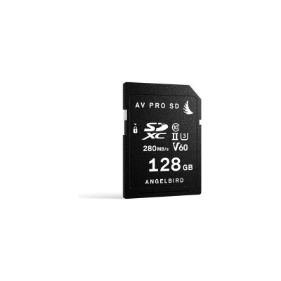 Scheda SD 128GB V60 Pro Black Angelbird AVP128SDMK2V60