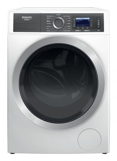 Hotpoint Ariston H6 08 GPOWER IT Lavatrice smart a carica frontale Libera Installazione 10 kg Classe A-20%1400 giri/min. Inverter Funzione Vapore Bianco