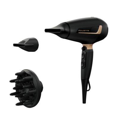 Rowenta CV8840 Asciugacapelli Phon potenza 2200 W Nero Rame