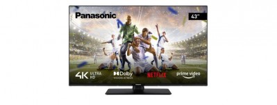 Televisore Smart TV 43 Pollici 4K Ultra HD Display LED HDR10 colore Nero Panasonic TX-43MX600E