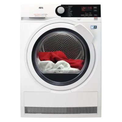 Asciugatrice pompa di calore 8 kg Classe A+++900w Bianco AEG T8DBE853